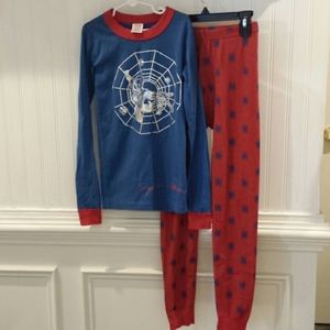 Hanna Andersson Boys Spiderman Pajama Set Size 10